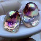 【live shell opening】Premium Iridescent Baroque Pearl Oysters