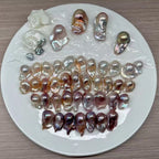 【live shell opening】Premium Iridescent Baroque Pearl Oysters